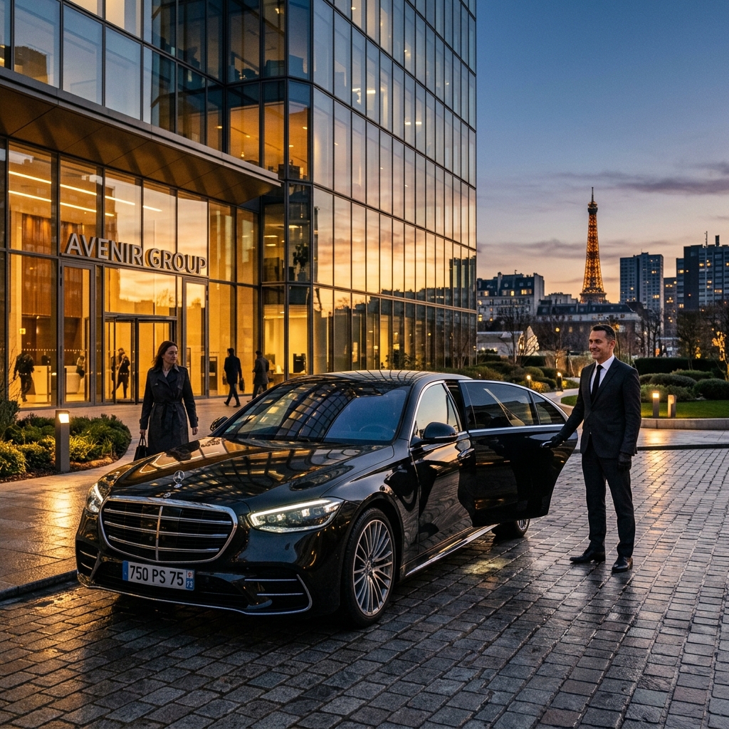 Business Chauffeur in Paris
